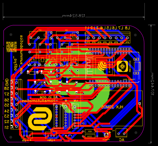 Home Automation PCB Routing